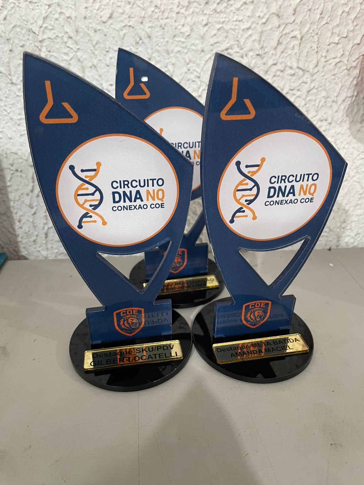 Troféu em Acrílico - Linha Essencial: Clean e Autêntico - Troféus - Laser Link